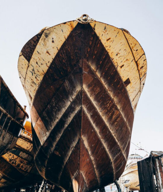 Nave pronta per il riclo secondo le norme UE