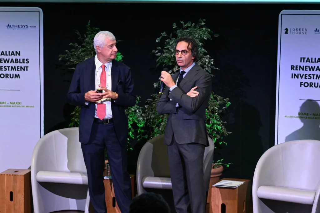 Alessandro Marangoni, CEO di Althesys Strategic Consultants e Carlo Montella, Founder di Green Horse Advisory