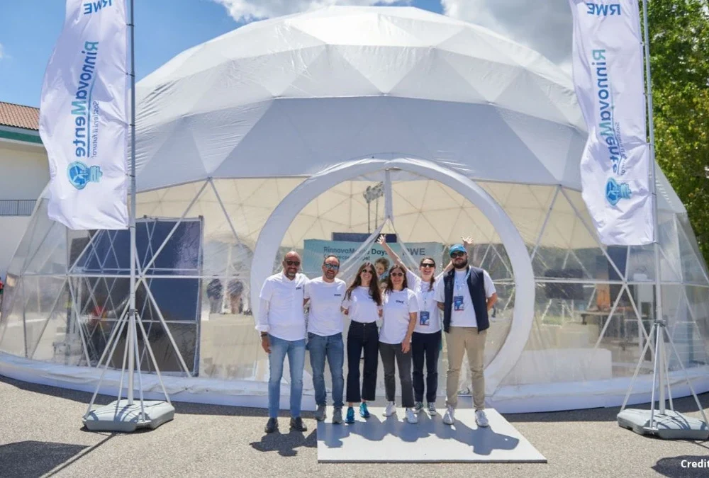 Impianto agrivoltaico Enna rwe rinnovamente